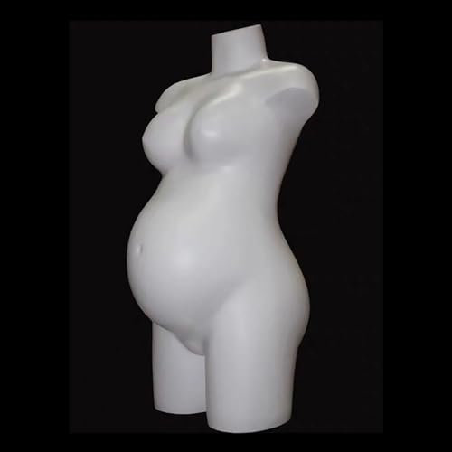 Schneiderpuppe Weibliche Umstandsmode Puppe / Bauch Schwangere Schaufensterpuppe Torso, Ganzkörperpuppe für Frauen mit Kurviger Präsentationskleidung, Kleiderständer für Mütter