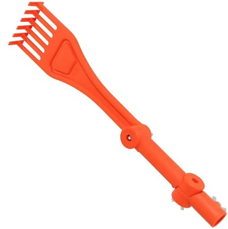 Nlrlo Gutter Rake Attachment, Gutter Rake From Ground, Groove Scooping Gutter Cleaning Tool | Gutter Cleaning Tool for Swivel Handles, Small Rakes, Roofs, Gutters and Hard to Reach Locations