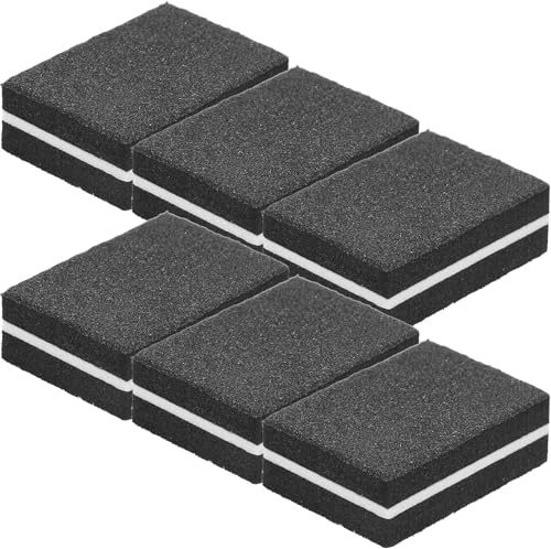 Mobestech 50 pezzi Limette per Unghie Doppia Faccia Mini Blocchi Buffer per Manicure e Pedicure Portatili e Facili da Usare per Unghie di Mani e Piedi Lucidatura e Levigatura Professionale