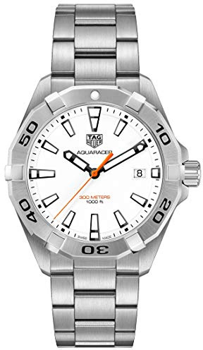 Tag Heuer Aquaracer WBD1111.BA0928 - Orologio da uomo, Tonalità argento., Bracciale