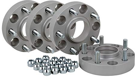 Spurverbreiterung Aluminium 4 Stück (30 mm pro Scheibe / 60 mm pro Achse) inkl. Teilegutachten kompatibel mit FORD S-MAX (WA6) (05/2006-12/2014)