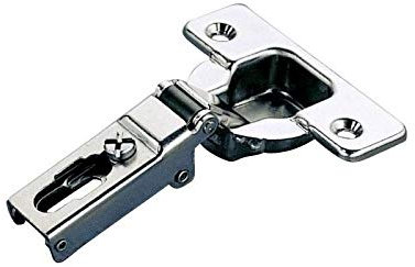 Charnière invisible pour cadre - Profondeur boîtier : 11 mm - Matériau : Acier - Amortisseur : Sans - Diametre boîtier : 35 mm - Montage : Pour cadre - Fixation : A visser - Décor : Nickelé - Epaisseu