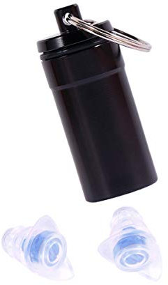 Healeved Hearing Protection Earbud Noise Reduction Earplug Silicone Filter for Musicians Comfortable Reusable for Concerts