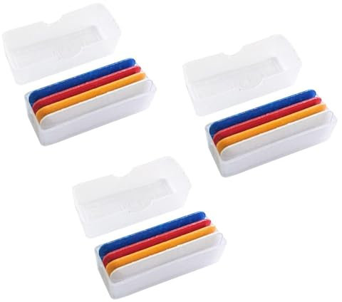 12 Pezzi di Gesso da Sarto, Gesso per Tessuti, Accessori per Cucire, Gesso per Marcare Cucito, Accessori per Cucito Fai-da-Te