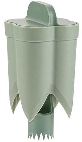 de vide-poivre, 2 en 1 Deseeder les légumes, coupe rapide pour poivrons et fruits, gadget de cuisine tranchant pour la préparation à la maison, fabriqué à partir de matériau ABS, 11 x 5,5 cm