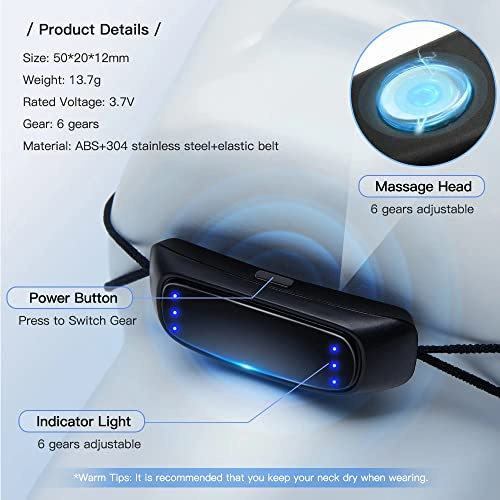 Dispositif Anti-ronflement Électrique, Détection Intelligente du Son Dispositif De Ronflement pour Améliore la Qualité du Sommeil et Soulage la Fatigue, Confortable à Porter