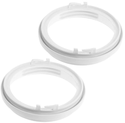 SOPOTUTU 2 Pièces Tuyau D'échappement Du Climatiseur Mobile Adaptateur De Tuyau D'échappement Du Climatiseur Ac Pvc Blanche