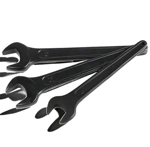 gekröpfter Schraubenschlüssel Einmaulschlüssel-Satz aus Kohlenstoffstahl mit robustem Griff(46mm)