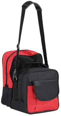 Single ballBowling Bag – Skyddande Bowling ballRyggsäck, Extra fack, Bekväma bärhandtag, Kompakt Design | Justerbar rem bowlingväska för sportträning idrottare ungdom män