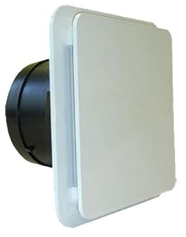 Bouche d'insufflation ou d'extraction salle de bains et WC D80 mm Unelvent