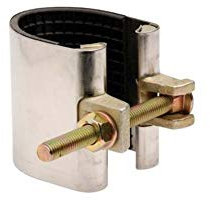 COLLARE DI RIPARAZIONE RAPIDO GF PER TUBI 21-25 mm ACQUA IN ACCIAIO INOX