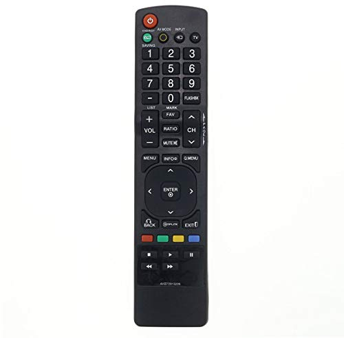 New AKB72915206 Replacement TV Remote Control for LG Television