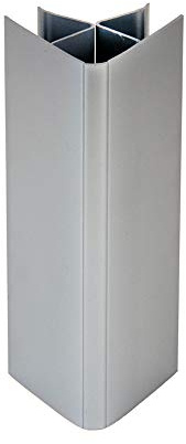 Nordlinger Pro RACCORD Universel PLINTHE 16/19 X 150 MM Gris ALU X4