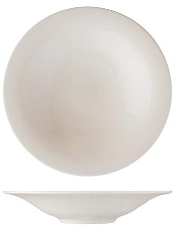 Set 6 uds. Duoma Plato Hondo Gastro Diseño Fabricado en Porcelana Fine China. Diámetro: Ø27.5 Cm.