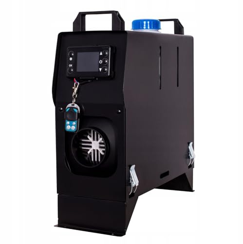 Tragbare Standheizung mit 5L-Tank, 12V 8KW Dieselstandheizung Luftheizung mit LCD-Monitor und Fernbedienung, effiziente Dieselheizung für Wohnmobil, Auto, KFZ, LKW, PKW, Boot und Camping.