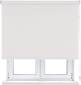 VIEWTEX Tenda a Rullo Sundusk Oscurante e Termica Bianco 200 X 250 cm - Made in Europe - 5 Anni di Garanzia