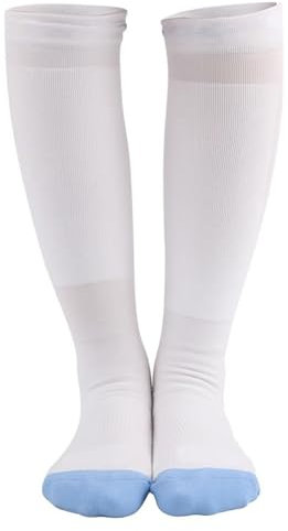 LYXXJRYBHD Fechtsocken, Fußballsocken, Kniehohe Sportsocken, Fechtstrümpfe Aus Baumwolle für Degen, Säbel Und Florett, Hohe Sportsocken(Small)