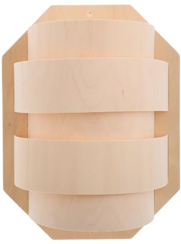 MAGICLULU Wohltuender Saunalampenschirm Dekorativer Lampenschirm Aus Holz Für Die Sauna Vielseitige Leuchte Für Das Dampfbad
