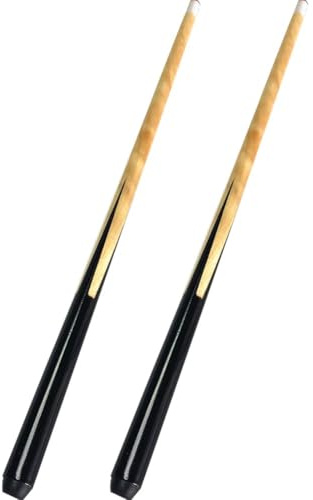 Lpitoy 2 st mini köpinne pool köpinnar trä biljard köpinne för barn, övningsköer, snooker biljardtillbehör