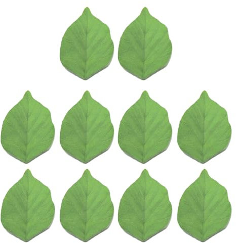 Notizblöcke in Blattform, 9,5 x 6,1 cm, selbstklebend, unliniert, für Büro