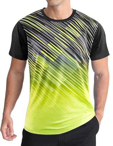 APTRO Herren Sport T Shirt Funktionsshirt Schnelltrocknend Laufshirt Trainingsshirt Gym Tshirts