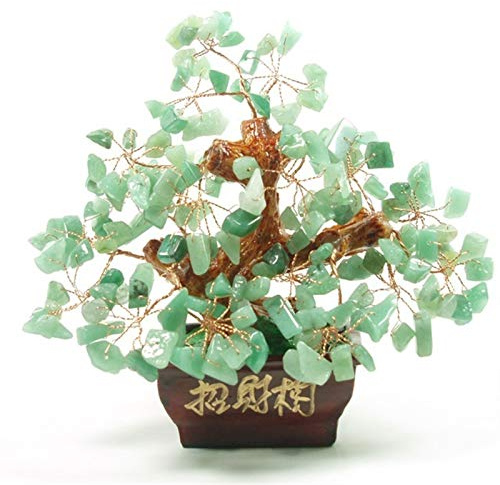 ZCCZJS Gemme Arbre Naturel dongling Jade Cristal Fortune Arbre Fortune Arbre Arbre