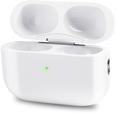 Chillyfar Compatible with Air pods Pro 1 2 Gen Charging Case for Airpod Pro 1st 2nd Charger Cases Only Replacement, Bluetooth Pairing Sync Button Support Wireless Wired - No Earbuds
