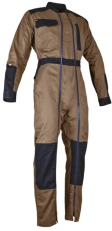 LMA Workwear Chaudron 4111 Combinaison double fermeture Marron Taille XL