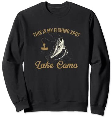 Bier und Fischen ist meine Art Ding Comer See Trinken Sweatshirt