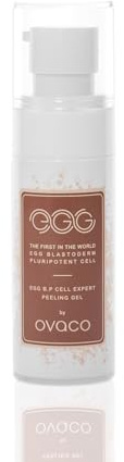 Ovaco Gel Peeling Egg BP Cell Expert 50 ml | Acide salicylique, Acide glycolique et lactique, Extraits végétaux, Cellules souches végétales