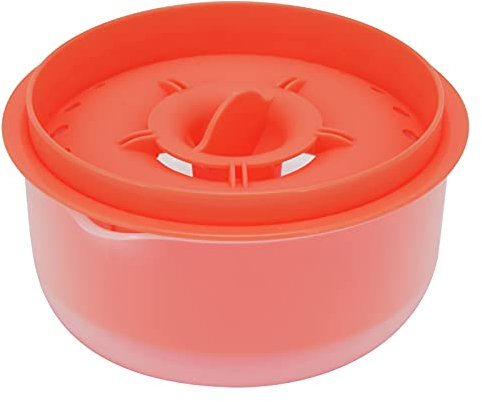 Eiweißtrenner Mit Schneebesen,Eiweißtrenner Eigelbtrenner Eiweißfilter Aufbewahrungsbox Lebensmittelqualität Küchenhelfer Eiertrenner Für Küche Kochen Küchenhelfer(Orange),