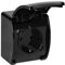 Miratic Presa Muro Presa da Esterno Impermeabile Presa Schuko Esterna da Muro IP44 (nero)