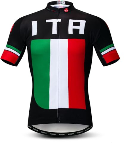 Cykeltröja för herrar mountainbike jersey toppar sommar cykelskjorta andningsbar cykelkläder pro cykelkläder, Cf0134, 3XL