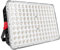 CREATESTAR Focos LED Exterior 400W, IP66 Impermeable Proyector LED Exterior, foco exterior de 40000LM Floodlight, foco blanco frío de 6500K, luz de inundación para almacén, jardín, garaje, patio