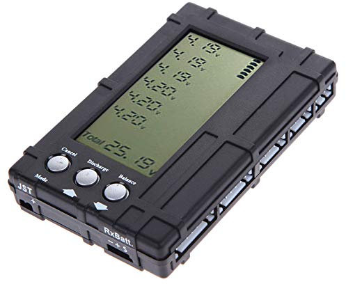 arlote LCD RC Battery Discharger Balancer Meter Tester for 2-6S Lipo Li-Fe Battery Voltage Meter