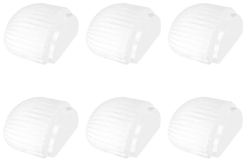 Alriedy Türstopper Boden Kleben Transparente 6 Stück Türstopper Kleben Selbstklebende Bodentürstopper Für Alle Hartböden. Schützen Sie Möbel Effektiv Mit Diesen Diskreten Und LanglebigenTürpuffern
