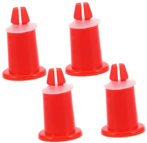 SHOWERORO 4piezas Soporte De Patas De Bandeja De Báscula De Plástico Accesorio Para Pies De Pesaje Electrónica Para Bandeja De Pesaje