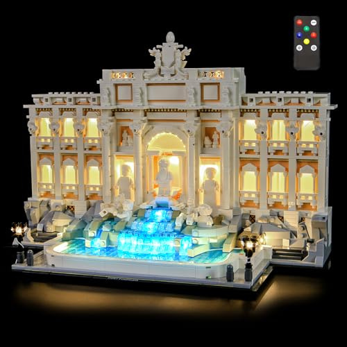 LIGHTAILING Juego de Luces para Lego-21062 Fontana di Trevi - Kit de iluminación LED Compatible con el Modelo de Bloques de construcción Lego - Versión Remota - Modelo No Incluido
