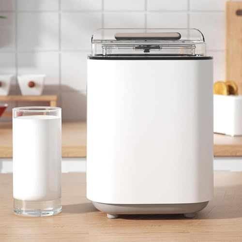 LHQYA Yogurtiera Automatica da 800 Ml, con Controllo Intelligente della Temperatura, 3 Impostazioni del Timer (9/10/12 Ore) E modalità di Refrigerazione a 5 °C per Yogurt, Vino di Riso E Natto