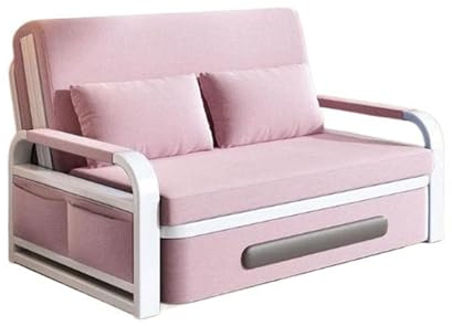 Modern Minimalistiskt designad bäddsoffa i vardagsrummet med multifunktionell utdragbar Sovfåtölj(Små)