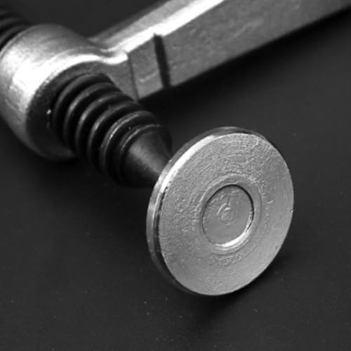 Besttoolifes Morsetto da banco per la lavorazione del legno, clip a sgancio rapido per fori per cani da 16 mm e 28 mm, strumento ergonomico in metallo per panche per la lavorazione del legno e (28 mm)