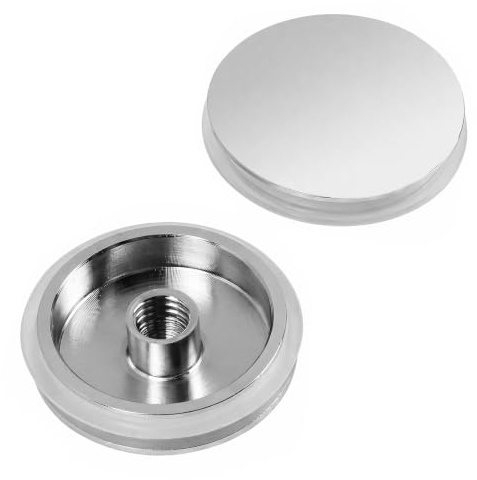 Kemay 2PCS Universal Kitchen Sink Plug Strainer,Stainless Steel Drain Stopper with Anti-Clogging Basket,Double Rubber Gasket for Superior Sealing,Fits36mm Drains,Replacement for Kitchen&Bathroom Basin