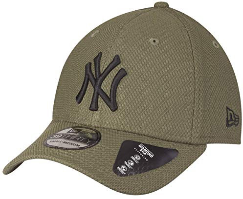 New Era Diamond Era 39Thirty Cap NY Yankees Khaki Schwarz, Size:M/L