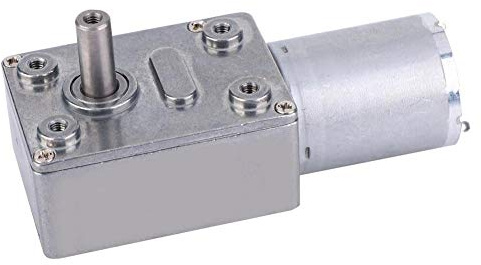 Motoriduttore a vite senza fine a torsione di grandi dimensioni, riduzione della velocità di tipo DC6V con ingranaggi precisi della sfera Motoriduttore turbo ad alta coppia(10RPM)