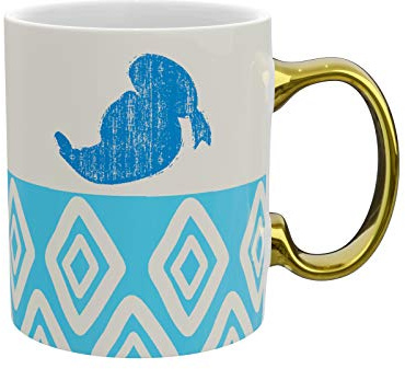 Donald Gold Handle Mug (11 OZ)