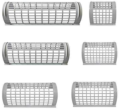 Mylek Tubular Heater Guard 310mm - Electric Tube Safety Cage Protection, Greenhouse, Garage, Caravan (310mm)