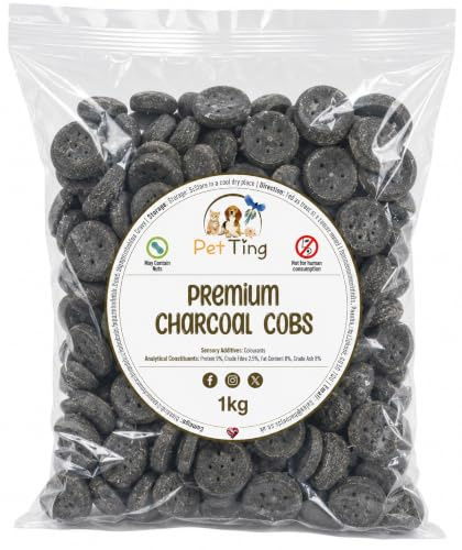 Premium Dog Biscuits Treats 1kg (Charcoal Cobs)