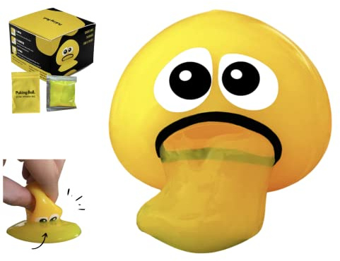 Puking Ball® - Patented, Non-Toxic, Fidget Toy, Stress Ball, Slime, Sensory Toy for Kids Adults