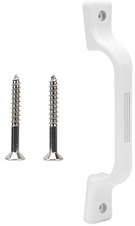 Hapivida Kunststoff Spielplatzgriffe 232x46.7mm Kinder Haltegriffe für Klettergerüste | ABS Bohrlocherabstand 200mm mit Schraube für Wohnmobile, Boote, Wohnwagen, Anhänger, Reisegepäck