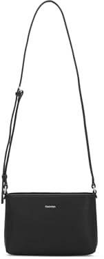 Calvin Klein Damen Ck Must Xbody Md K60k610927 Crossovers, Einheitsgröße, Schwarz (Ck Black), One Size